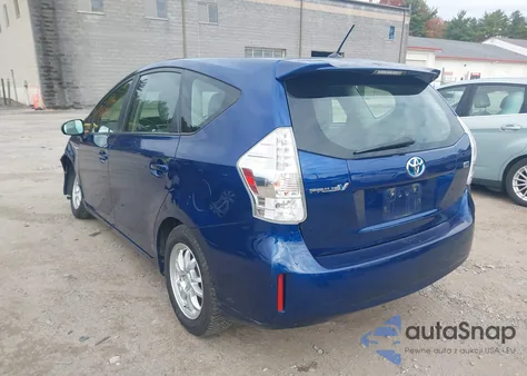 2012 Toyota Prius V Two from USA, damaged, VIN JTDZN3EU6C3064505